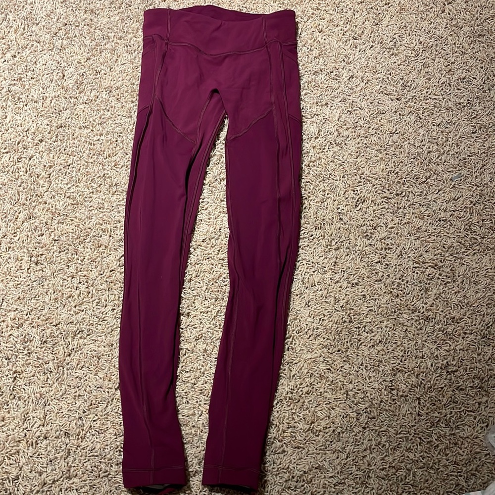 Purple lululemon leggings